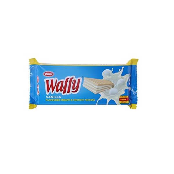 Dukes Waffy Vanilla Flavoured Wafer Biscuits